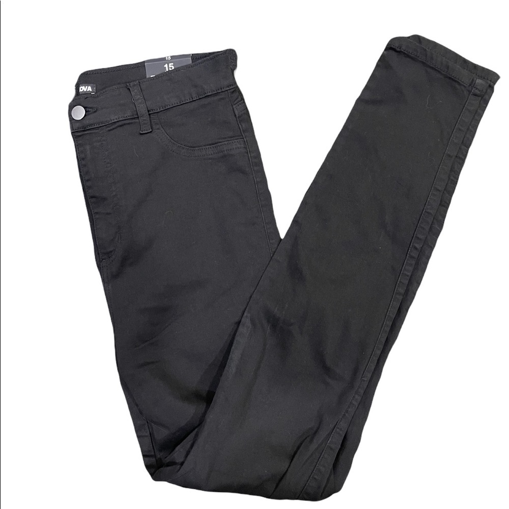 NWT Fashion Nova Black Hi-Rise Jegging Size 15